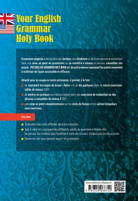 Your English Grammar Holy Book B1 B2 Manuel De Grammaire Anglaise