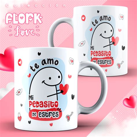 Flork San Valentin Novios Parejas Tazas PLANTILLAS PARA SUBLIMAR