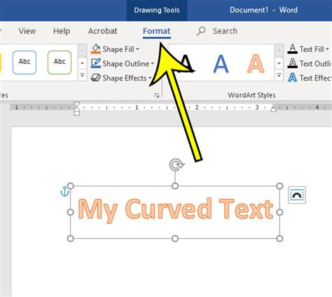 How To Curve Text In Word For Office Live Tech