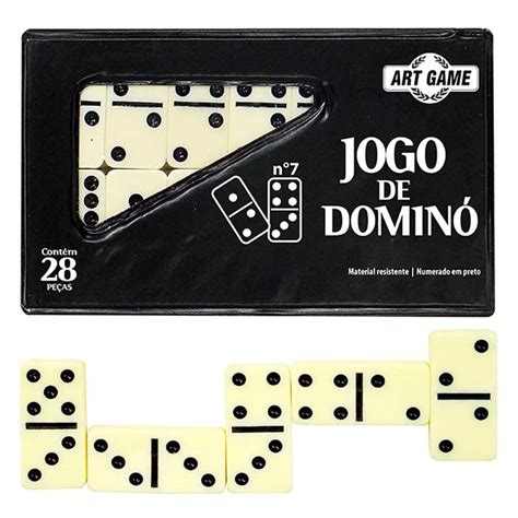 Jogo De Domino Animais 28 Pecas Xalingo Brinquedos Black Friday Casas