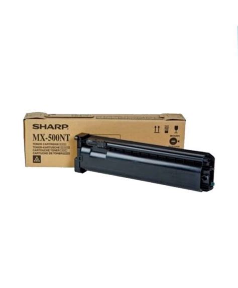 Cartucho De Toner Sharp Mx 500nt Negro Original Para 40000 Páginas