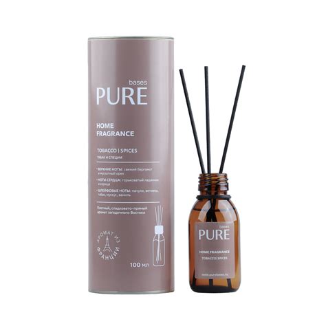 Ароматы для дома PURE BASES Аромадиффузор TOBACCO & SPICES – купить в ...