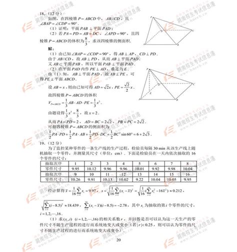 2017年高考全国卷1数学文试题及答案（官方版） —中国教育在线