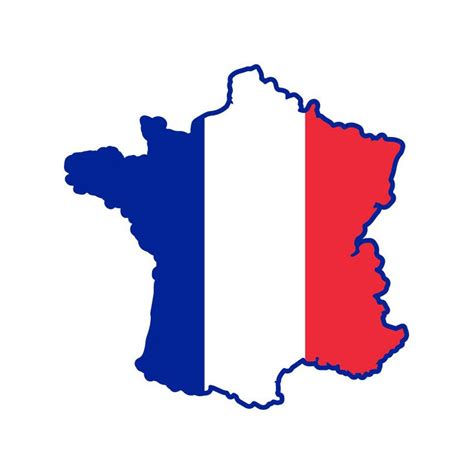 France Flag Country Shape Vector Eps Dxf Svg Png Vinyl Cutter