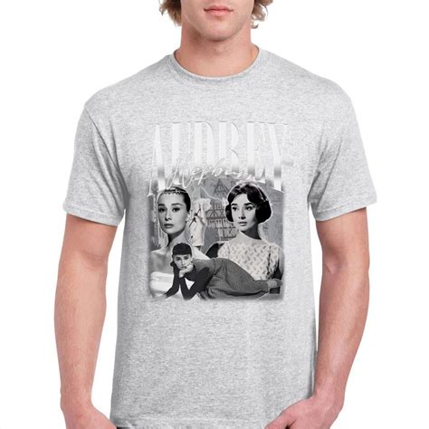 Audrey Hepburn Shirt Audrey Hepburn Homage Shirt Gift For Men Women