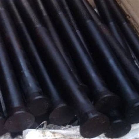 Black High Tensile Steel Round Head Crusher Bolt Grade Grade At