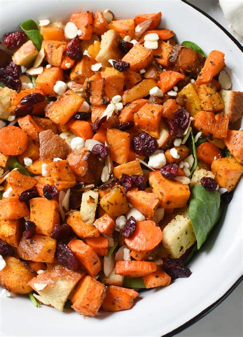 Roasted Vegetable Salad A Cedar Spoon