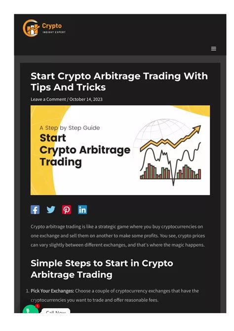 Ppt How To Start Crypto Arbitrage Trading Strategies Powerpoint