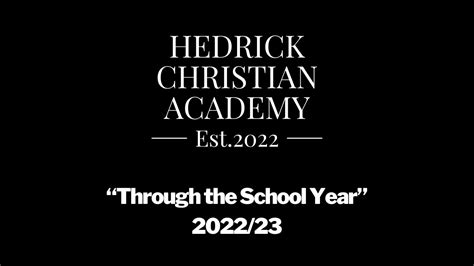 Hca Through The School Year 202223 Youtube