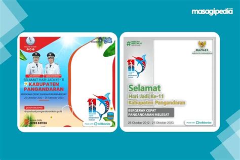 Twibbonize Hari Jadi Kabupaten Pangandaran Desain Unik Dan Gratis