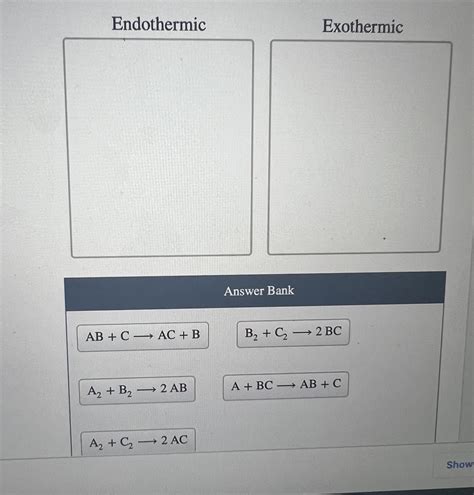 Solved Based On Relative Bond Strengths Classify These Reactions