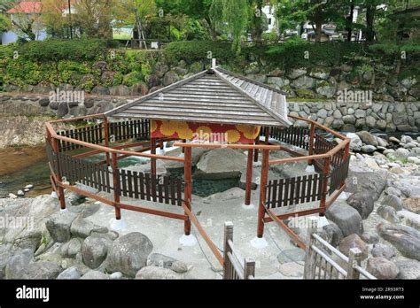 Shuzenji Hot Spring Resort And Tokko No Yu Stock Photo Alamy
