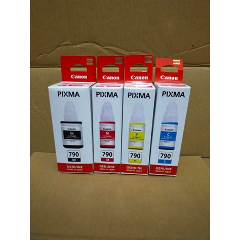 Jual TINTA CANON 790 BLACK CALOR ORIGINAL G1000 G2000 G3000 G4000G1010