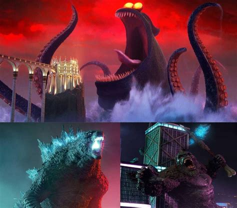 Godzilla and Kong vs Kraken (HT3) by MnstrFrc on DeviantArt in 2022 ...