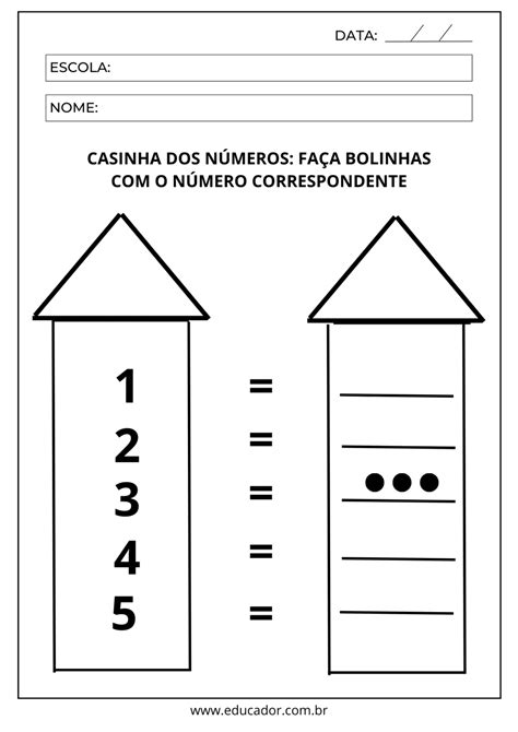 Atividades De Matematica Para Ed Infantil - 30 Atividades de Matemática para educação infantil - Educador