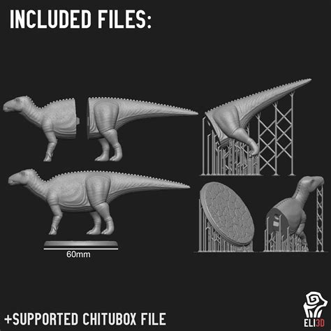 3d File Iguanodon Dino・model To Download And 3d Print・cults