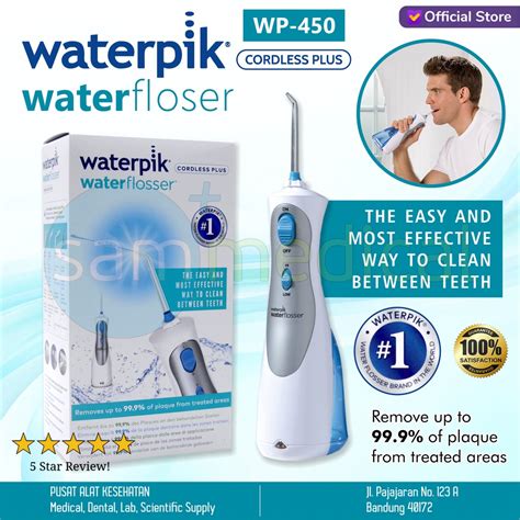 Jual Waterpik Cordless Plus Water Flosser Wp 450 Shopee Indonesia