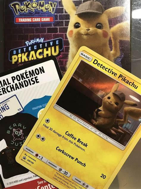 Detective Pikachu Movie 2019 Promo 2 Card Pack Sm190 Pokemon New Sealed Ebay