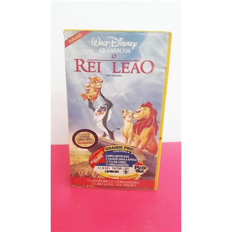 Vhs Disney O Rei Le O Fita Verde Shopee Brasil