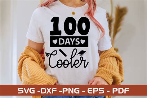 100 Days Cooler Svg Bundle Graphic By Monidesignhat · Creative Fabrica