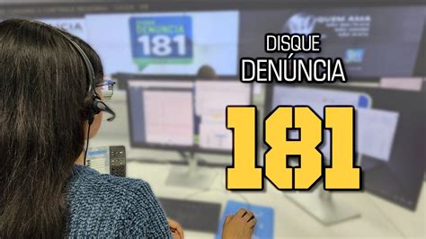 DENÚNCIA ANÔNIMA Conheça o Disque Denúncia 181 e saiba como fazer a