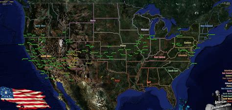 Fallout Map Of The Us Kaleb Watson