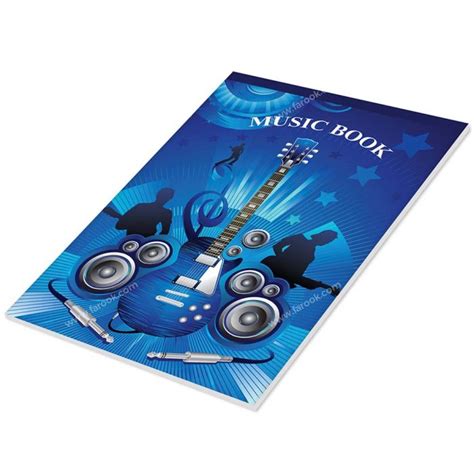 A4 Music Book Arabian Stationery