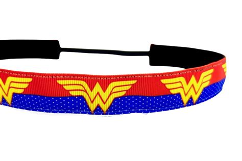 Wonder Woman Headband. Nonslip Sports Headband. 7/8 Width. Handmade in ...