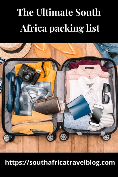 The Ultimate South Africa Packing List In South Africa