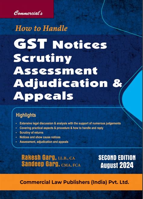 How To Handle Gst Notices Scrutiny Assessment Adjudication And Appeals