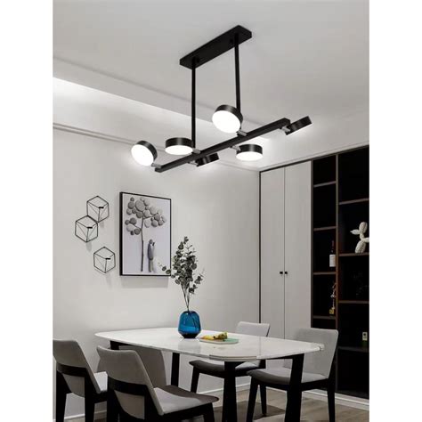 Lustra Led Cu Telecomanda Negru Wifi G Lumina Rece Calda Neutra