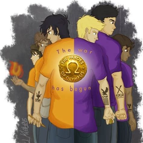 Camp Spqr And Chb Percy Has A Spqr Tattoo Noooooo Solangelo Percabeth