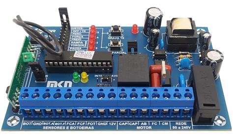 Central Placa Para Motor De Port O Garen Seg Unisystem Parcelamento