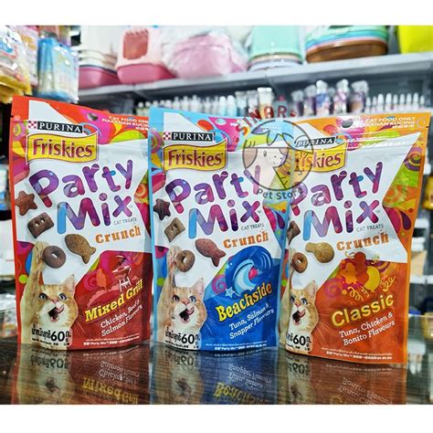 Jual Friskies Party Mix Gr Cat Treats Snack Kucing Kering Jajanan