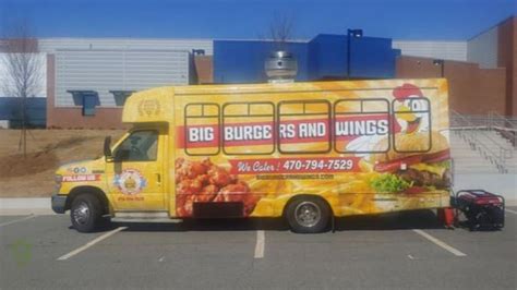 Big Burgers And Wings Food Truck In Atlanta Georgia Goodfynd