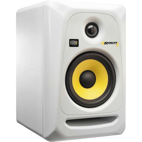 Krk Rp G W Rokit G White Powered Studio Monitor Generation