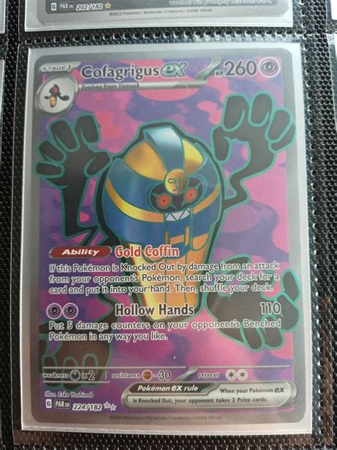 Cofagrigus Ex Full Art Paradox Rift Pokemon Englisch Kaufen Auf Ricardo