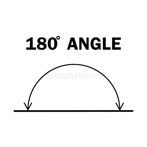 180度角 白色背景上突显的带箭头矢量图标的几何数学一百八十度角 向量例证 插画 包括有 表达式 曲线 228150260