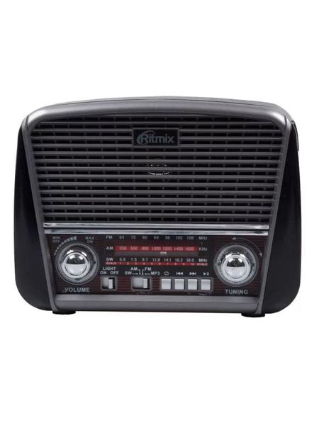 Радиоприемник RITMIX RPR-065 серый купить по низкой цене с доставкой в ...