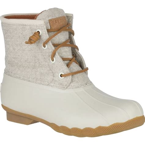 Sperry Top Sider Saltwater Emboss Wool Boot Womens Footwear