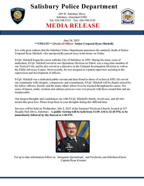 Salisbury, Maryland Police Department | Salisbury MD