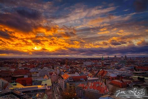 Sunset Over Munich Foto And Bild Deutschland Europe Bayern Bilder Auf Fotocommunity