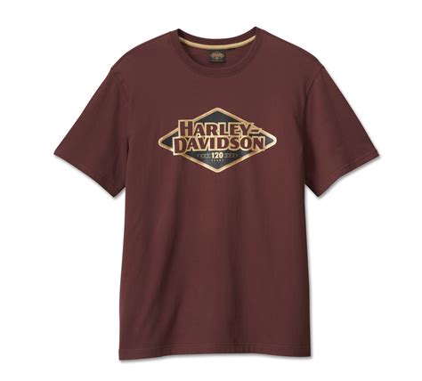 Mens 120th Anniversary Tee Harley Davidson Apac