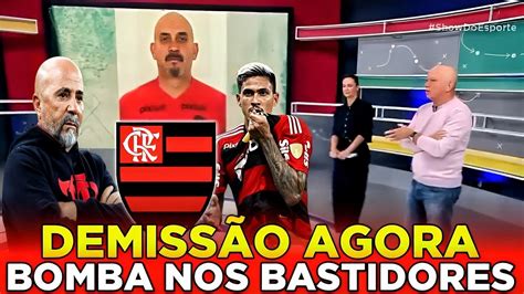 Urgente Demiss O Confirmada Flamengo Confirma Ltimas Not Cias Do