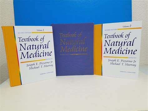 TEXTBOOK OF NATURAL MEDICINE Volumes 1/2 2nd Edition in slipcase ...