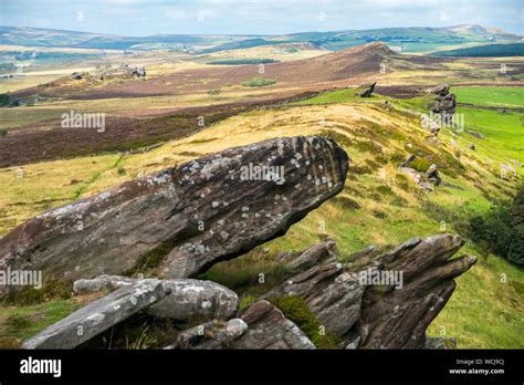 The Staffordshire Moorlands Of The Peak District National Park From