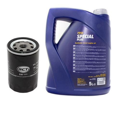 Motor L Motor L Mannol W Special Plus Api Sn Liter Mit L