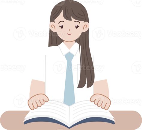Indonesian High School Student Reading Book 41506211 Png
