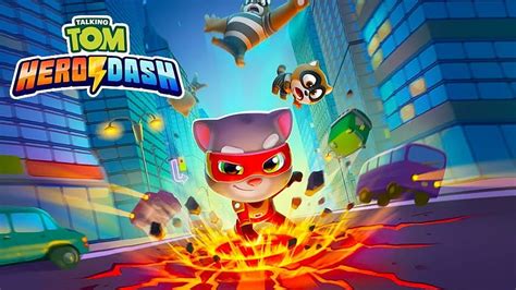 Gra Talking Tom Hero Dash Na Androida Tom Rescue I Unlocked Talking