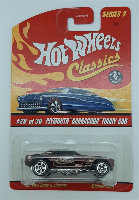 Hot Wheels Classics Plymouth Barracuda Funny Car Francisco Garage